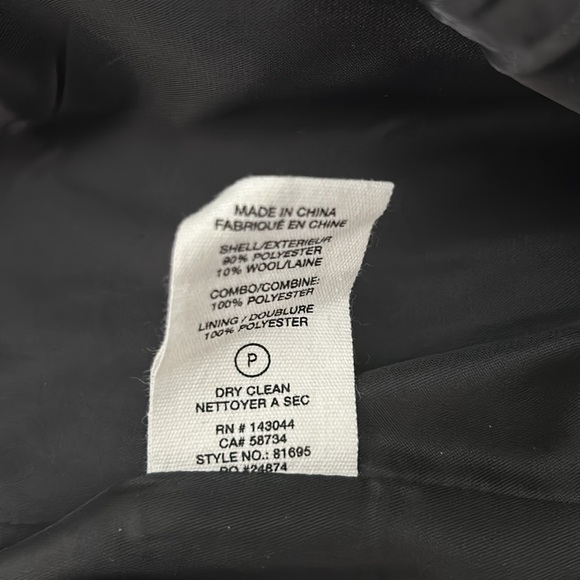 Avec Les Filles Plaid Dickey Sweatshirt Blazer Size Medium - Picture 7 of 7